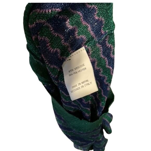 Happy Sheep Metallic Lurex Sweater Sz L - Picture 7 of 8